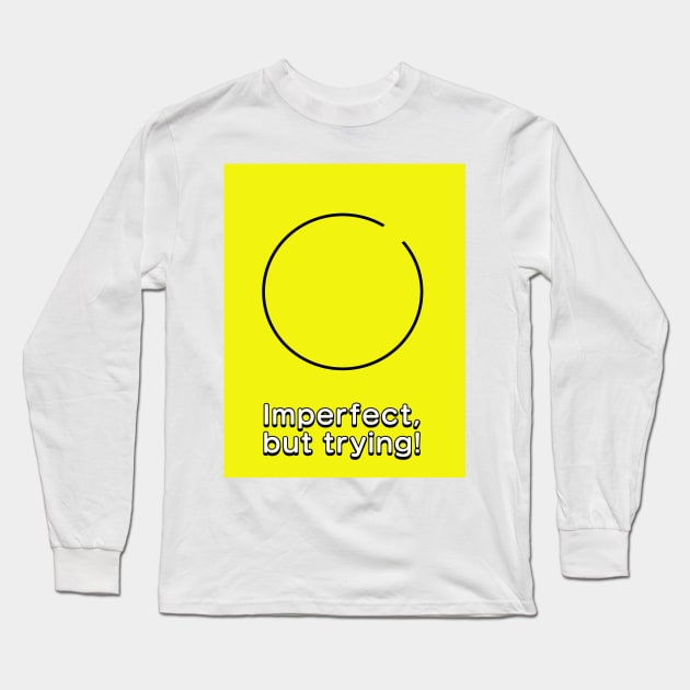 Imperfect Circle Long Sleeve T-Shirt by McCoqui's
